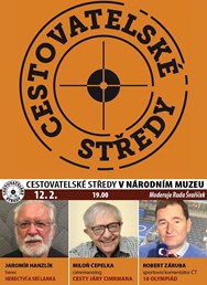 Cestovatelské středy v NM: Hanzlík, Čepelka, Záruba