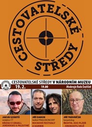 Cestovatelské středy v NM: Szántó, Daron, Trávníček