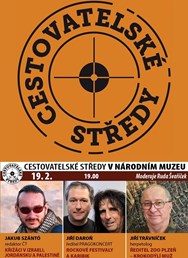 Cestovatelské středy v NM: Szántó, Daroň, Trávníček