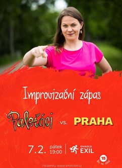 Paleťáci: Improvizační zápas: PARDUBICE vs. PRAHA 