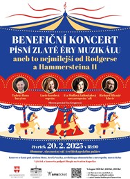 Benefiční koncert písní zlaté éry muzikálu