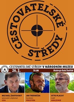 Cestovatelské středy v NM: Žantovský, Trávníček, Placht