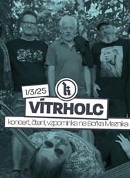 Vítrholc: koncert, čtení a vzpomínka na Bořka Mezníka