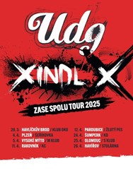 Xindl X a UDG - Zase spolu tour 2025