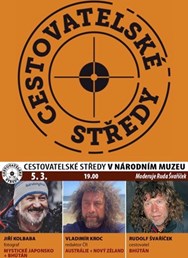 Cestovatelské středy v NM: Kolbaba, Kroc, Švaříček