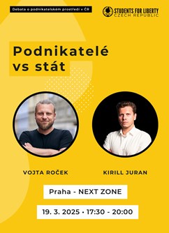 Vojta Roček a Kirill Juran: Podnikatelé vs stát