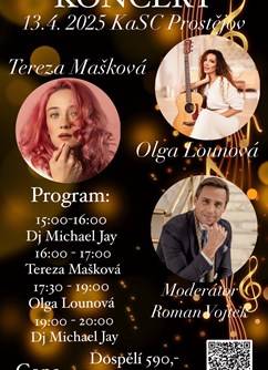 Koncert Terezy Maškové a Olgy Lounové