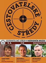 Cestovatelské středy v NM: Šebek, Homola, Macháček