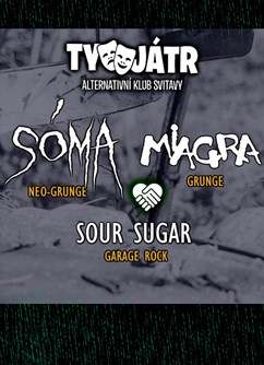 Golden Creatures Tour - Sóma, Miagra, Sour Sugar