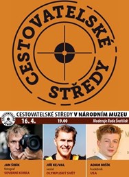 Cestovatelské středy v NM: Šibík, Kejval, A. Mišík