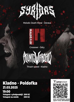 Syridas + Madrain Tour 2025 | Kladno