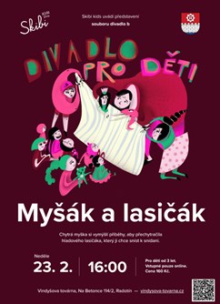 Divadlo pro děti - Myšák a lasičák