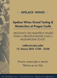 Apelace Wines Grand Cru & Master Class on Prague castle