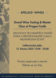 Grand Wine Tasting & Master Class at Prague castle