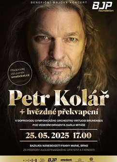 Benefiční májový koncert BJP Foundation - Petr Kolář