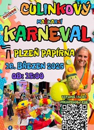 Culinka Karneval 2025 - Plzeň Papírna