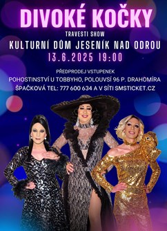 Travesti show Divoké kočky v Jeseníku nad Odrou