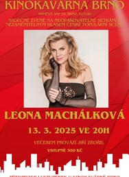 Leona Machálková v Brně