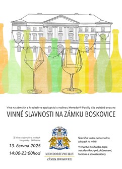 Vinné slavnosti na zámku Boskovice