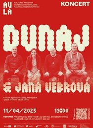 Kulturní prostor AULA: DUNAJ & Jana Vébrová