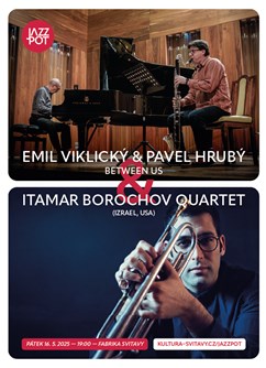 JAZZPOT: Itamar Borochov Quartet, Emil Viklický, Pavel Hrubý