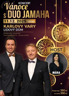 Vánoční koncert Duo Jamaha & host Mára v Karlových Varech Vánoční koncert Duo Jamaha & host Mára v Karlových Varech