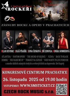 4 ROCKEŘI s operní pěvkyní 4 ROCKEŘI s operní pěvkyní