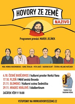 HOVORY ZE ZEMĚ NAŽIVO  HOVORY ZE ZEMĚ NAŽIVO
