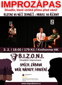 B.I.Z.O.N.I. / BIZONI - Zápas v divadelní improvizaci B.I.Z.O.N.I. / BIZONI - Zápas v divadelní improvizaci