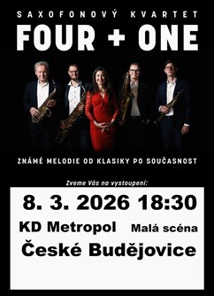 Světová hudba pro 4 saxofony a zpěv Světová hudba pro 4 saxofony a zpěv