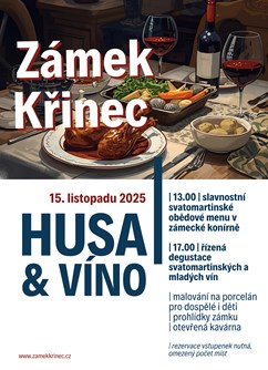 Husa & Víno | Zámek Křinec Husa & Víno | Zámek Křinec