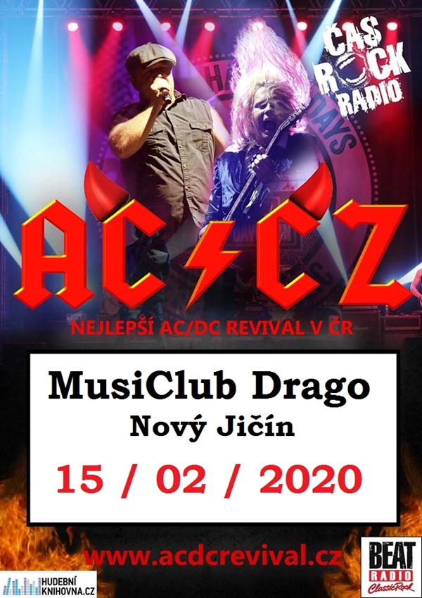 AC/CZ (top AC/DC tribute show) Drago Nový Jičín vstupenky