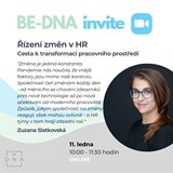 BE-DNA Invite - "Řízení změn v HR"