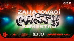 Zahajovací Párty Semestru | Zoner Boby Hall | VIP vstup