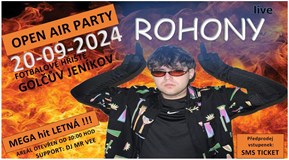 ROHONY live/Open Air Dance party