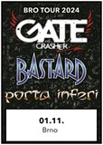 GATE Crasher, BASTARD a PORTA INFERI v Brně