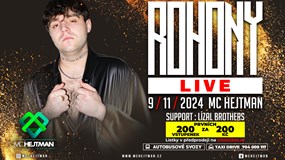 ROHONY LIVE MC HEJTMAN CHLUM U TŘEBONĚ