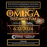 OMEGA TESTAMENTUM 6.12.2024 Prachatice - jediný koncert v ČR