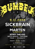 BUMBEJ PARTY w/❗️SICKBRAIN❗️ /MARTEN (křest EP)/HYNY THE KID