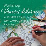 Workshop Vánoční dekorace z papíru