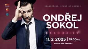 CELEBRITY - celovečerní stand-up comedy Ondřeje Sokola 