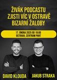 Živák podcastu Zjisti víc v Ostravě (Bizarní žaloby)