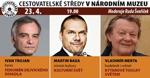 Cestovatelské středy v NM: Trojan, Baxa, Merta