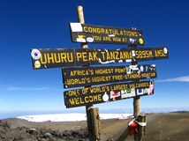 Výstup na nejvyšší vrcholy Afriky – Mont Meru a Kilimanjaro