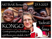 Kongo. Cestopisná přednáška s výtěžkem na kočičí útulek