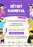 Dětský karneval s divadlem Koráb